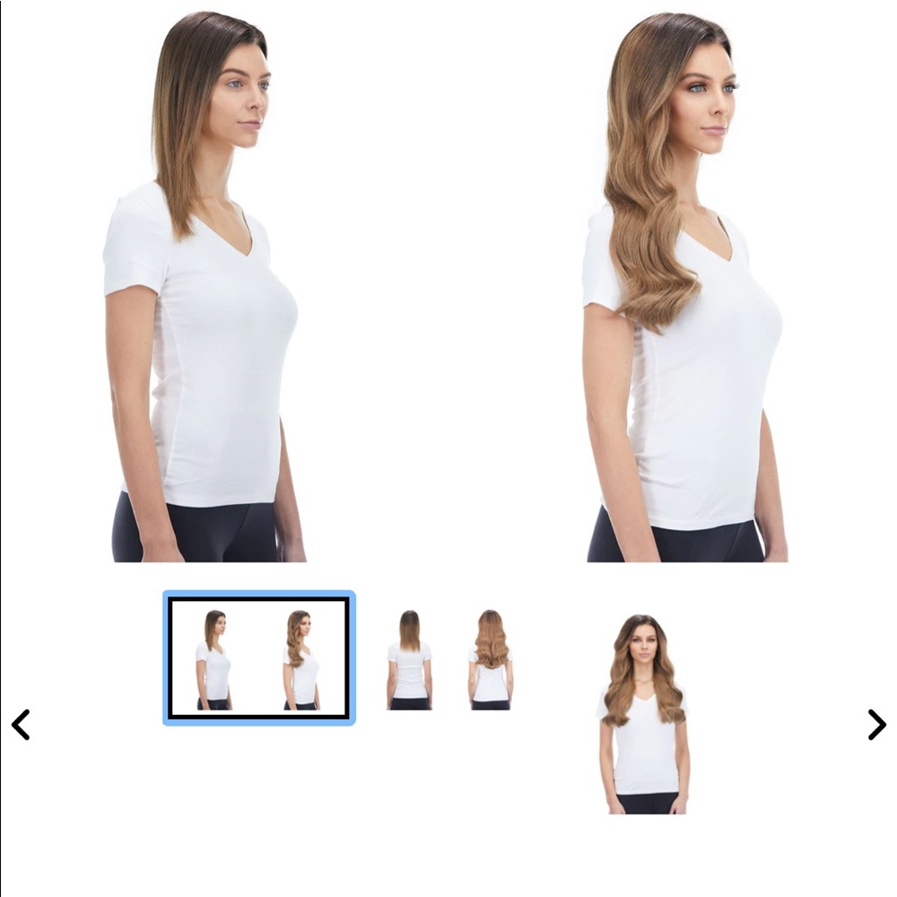BELLAMI Silk Seam 240g 22" Ash Brown (8) Hair Extensions